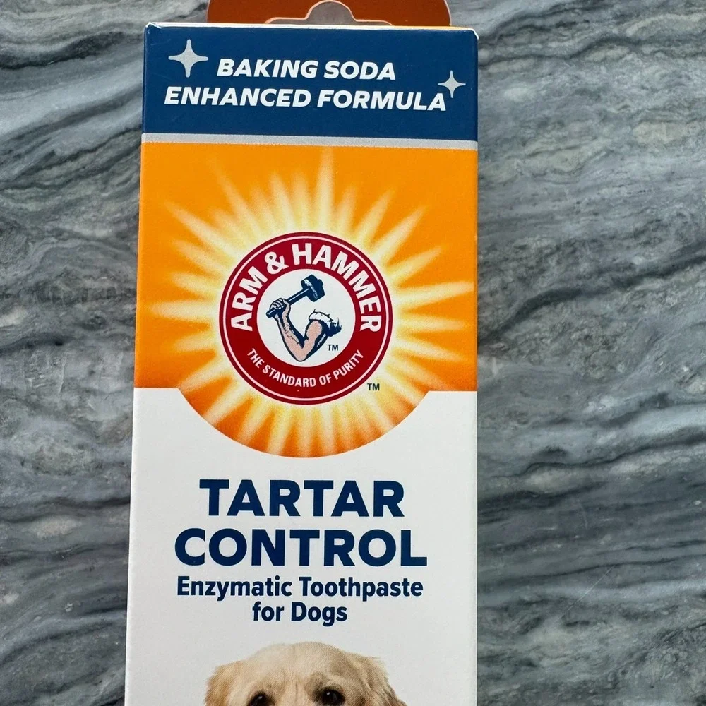 NEW Arm‎ & Hammer Tartar Control Enzymatic Toothpaste For Dogs 2.5 Oz Pack Of 3